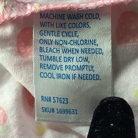 Kidgets Baby Girl 3pc Set Dress &  Bloomers Strawberry Print 0-3 Months - Picture 13 of 15